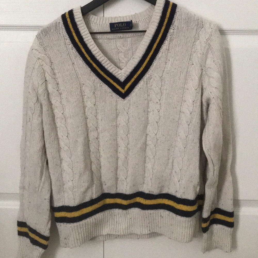 RETRO Ralph Lauren Tennis Sweater